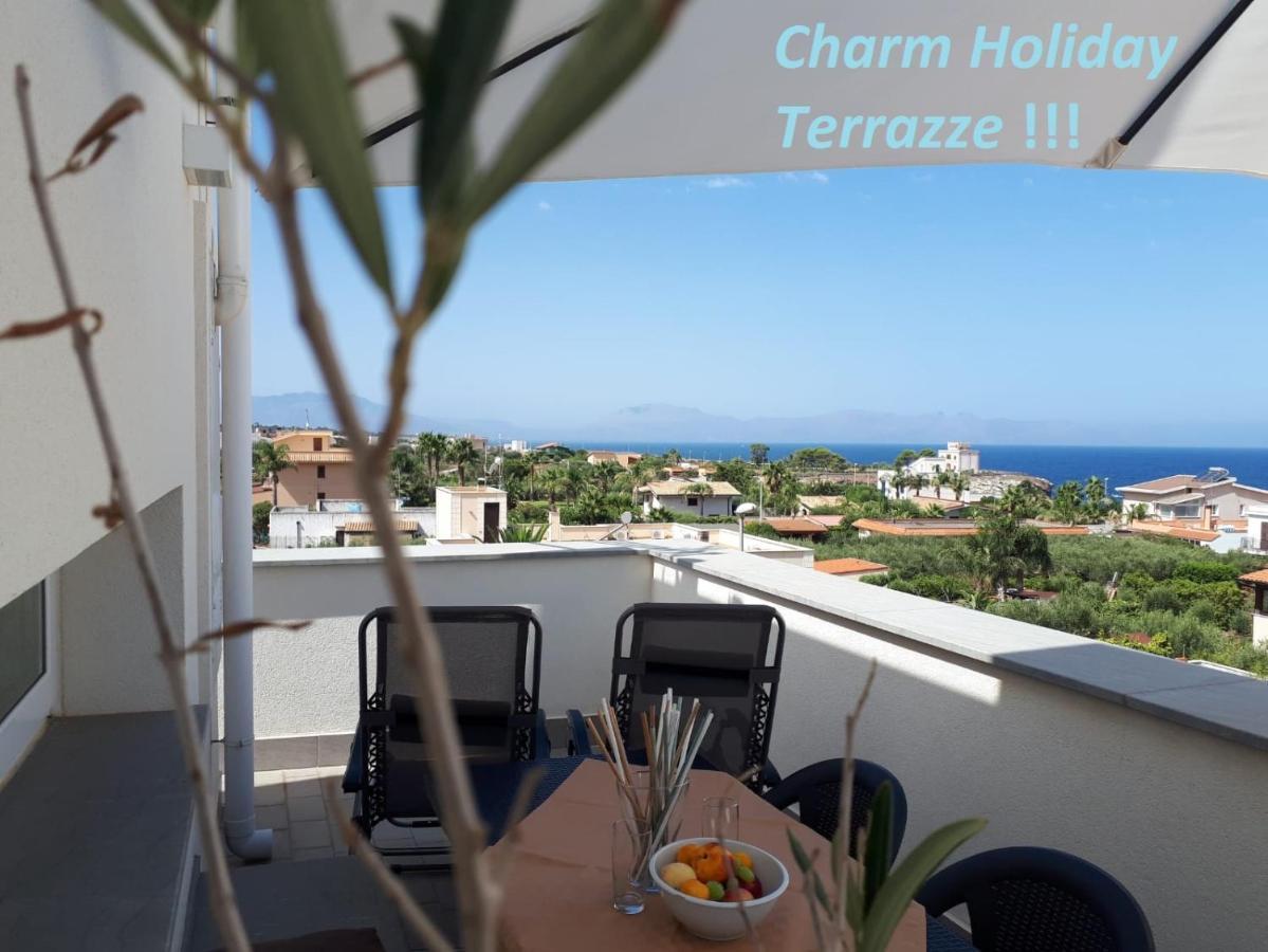 Charm Holiday Villa Terrasini Eksteriør billede